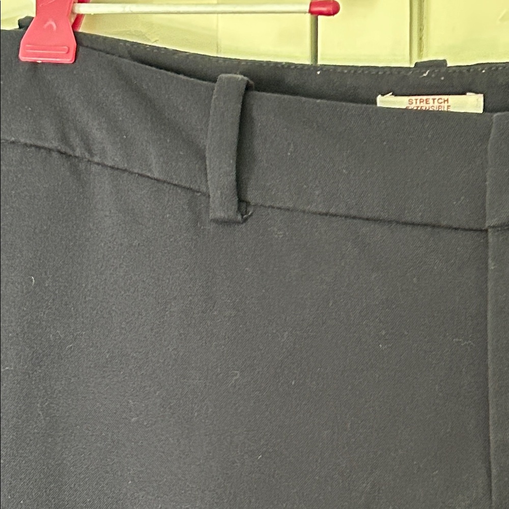 Merona Women's Navy Blue Straight Leg Dress Pants - Picture 4 of 9